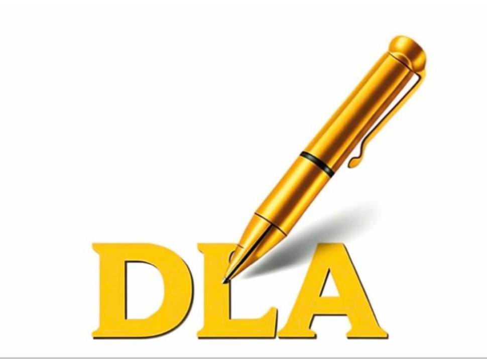 DLA party flag
