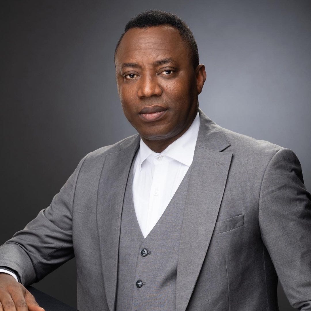 Full photograph of Omoyele Sowore